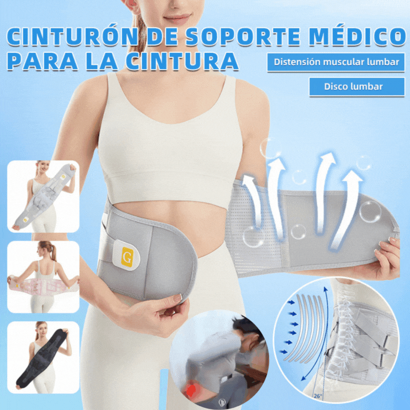 ✅ Nov zračen ledveni pas｜Jekleni oporniki｜Razbremeni hrbtenico｜Topel in udoben🔥