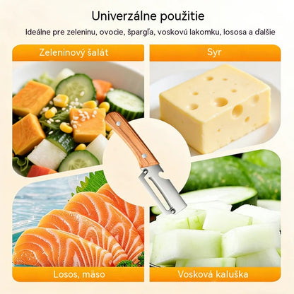 💥Kúp jeden, druhý dostaneš zadarmo! 💥🔪 Multifunkčná škrabka z nehrdzavejúcej ocele 🧅