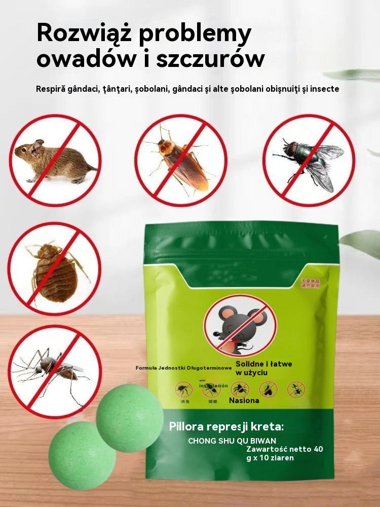 [Superniska cena - 🔥 Ostatnie trzy dni] Ice Crystal Flower - silne tabletki przeciw szczurom i owadom.