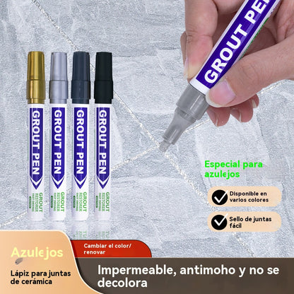 🔥【Compra 1 y llévate 1 gratis】Lápiz para juntas de pisos resistente a la humedad, al agua y al moho
