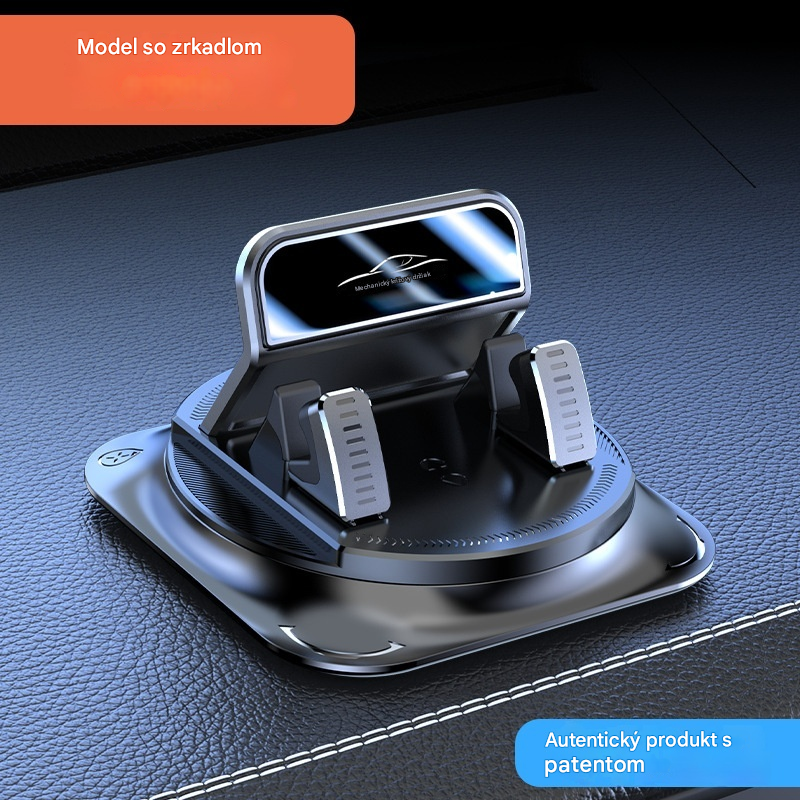 🔥【Obmedzený čas 50% ZÝVA】🚗 Bezpečné a inteligentné: Definitívny 2-v-1 autový držač telefónu! 🚗