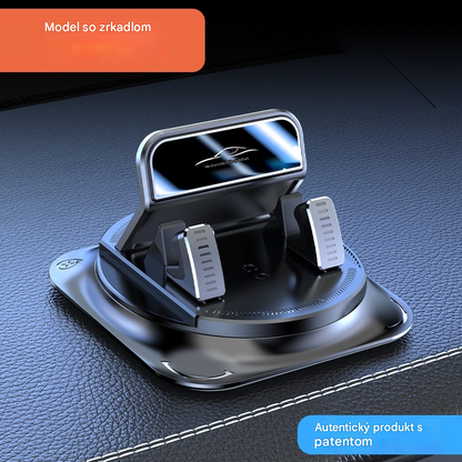 🔥【Obmedzený čas 50% ZÝVA】🚗 Bezpečné a inteligentné: Definitívny 2-v-1 autový držač telefónu! 🚗