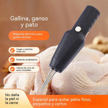 🐓🦆Desplumadora eléctrica portátil para pollos, patos, gansos y aves de corral