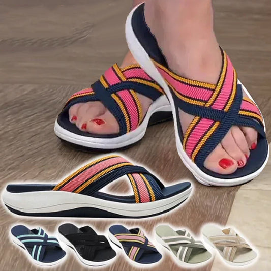 🍃👡【Tallas 35-43】Nuevas sandalias de plataforma de tallas grandes para mujer, modelo 2026, ideales para el verano.