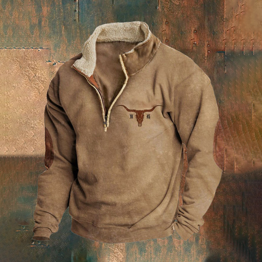 👕【50% zľava】【S-4XL】 Jesenná a zimná móda 2024 pánsky teplý pulóver s dlhým rukávom s 3D potlačou 3801584