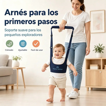 👶🍼 Arnés de Aprendizaje para Caminar | Correa 2 en 1 para Bebés, Cómoda, Transpirable y Anticaídas
