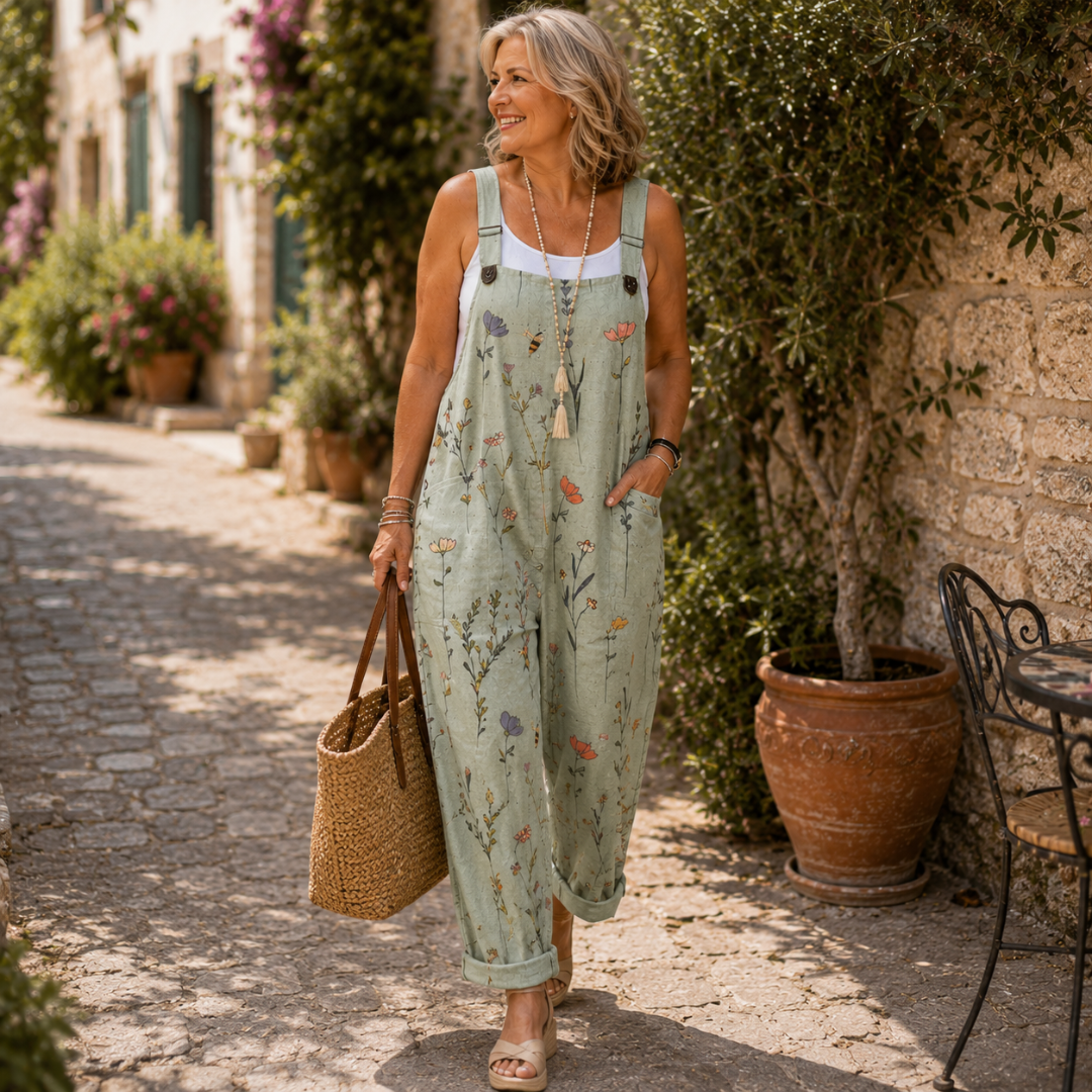 🔥50% de descuento🔥 [Tallas S-3XL] Mono cómodo, estampado, elegante y con estilo.