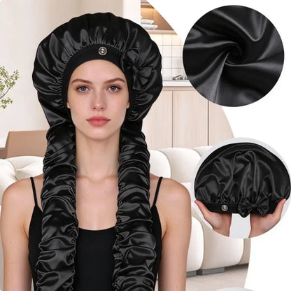 👩‍🦰Gorro rizador de satén resistente al calor