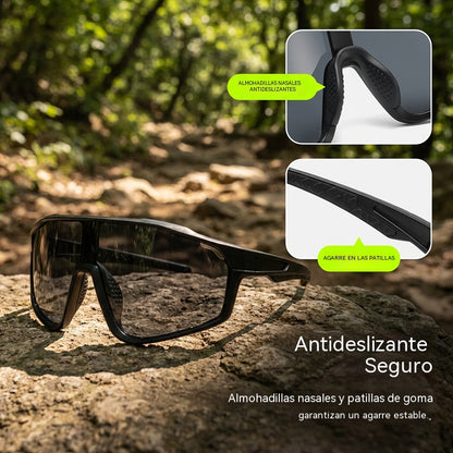 🏃‍♂️【¡Compra 1 y llévate 1 gratis!】🚴‍♀️ Gafas deportivas fotosensibles para hombres y mujeres.