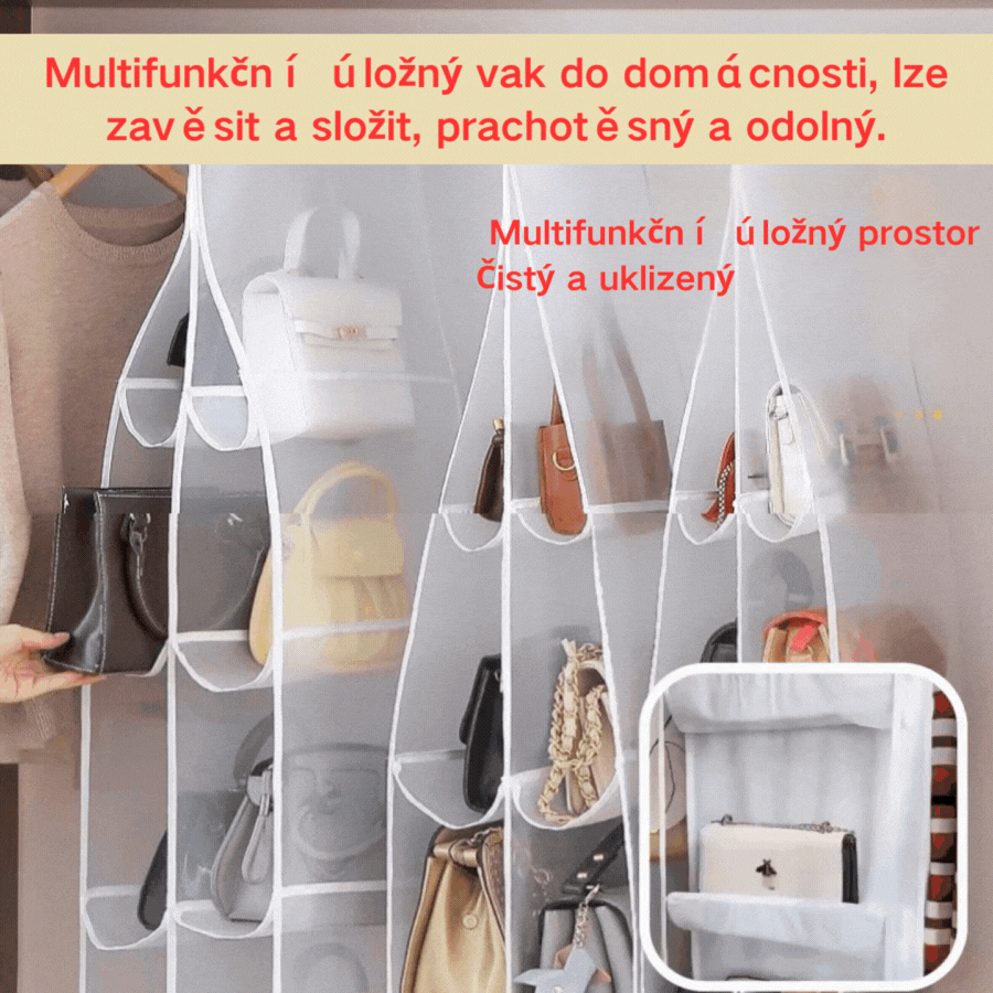🔥Kupte 1 a dostanete 1 zdarma🔥Vícevrstvý úložný vak pro domácí použití, závěsný a skládací, prachotěsný😍