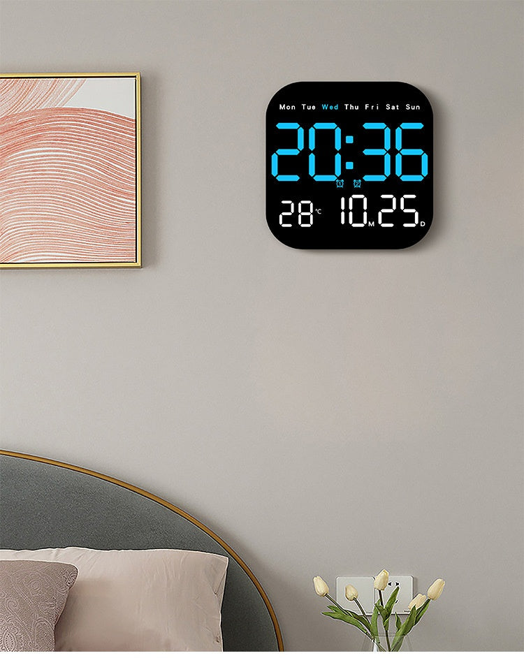 🕰️ ¡Más de 50.000 unidades vendidas! 🛏️ ¡50% de descuento por tiempo limitado! Reloj digital para el hogar y la oficina: un despertar suave, ¡di adiós a las alarmas molestas!