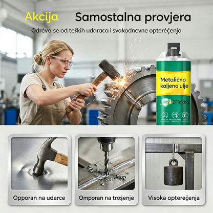 【Set od 3 dijela】26 € 🔥 50% popusta na ograničeno vrijeme! 🛠️ AB gel za popravak metala visoke čvrstoće