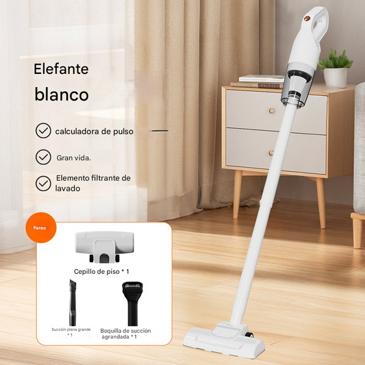 【Juego de 4】💢Aspiradora doméstica pequeña, fuerte succión y eliminación de ácaros, de mano, aspira y trapea✅
