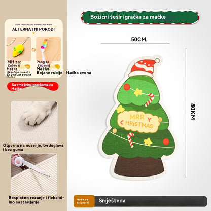 🏆🔥 Najprodavaniji | Zidna vertikalna grebalica za mačke – bez ugradnje