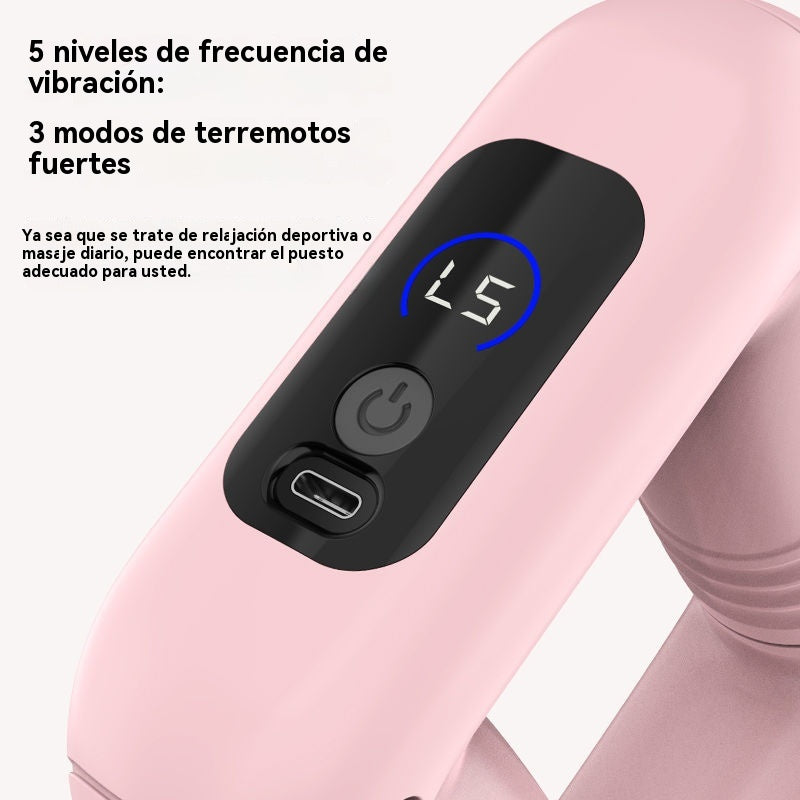 🔥🧘‍♀️🏋️‍♀️🔥【Descuento por tiempo limitado】Nuevo anillo de masaje quema grasa, calidad profesional, mini anillo de yoga vibratorio silencioso