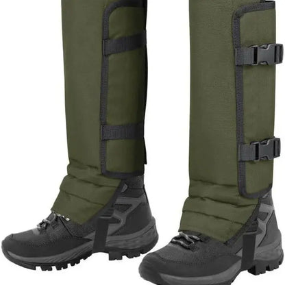 📢📢 ¡50% DE DESCUENTO!🚶‍♂️Polainas unisex ajustables para exteriores, a prueba de serpientes, hechas de tela duradera y resistente a la abrasión, adecuadas para la caza y el senderismo.