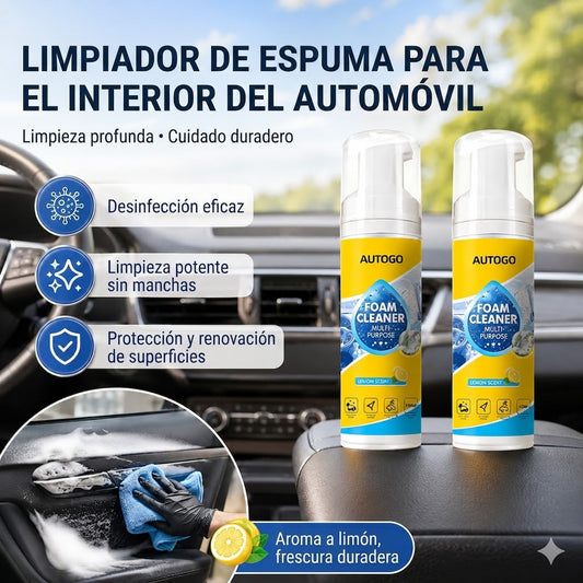 🔥Oferta especial 50% DTO🔥 Limpiador de espuma potente y multiusos para el interior del coche