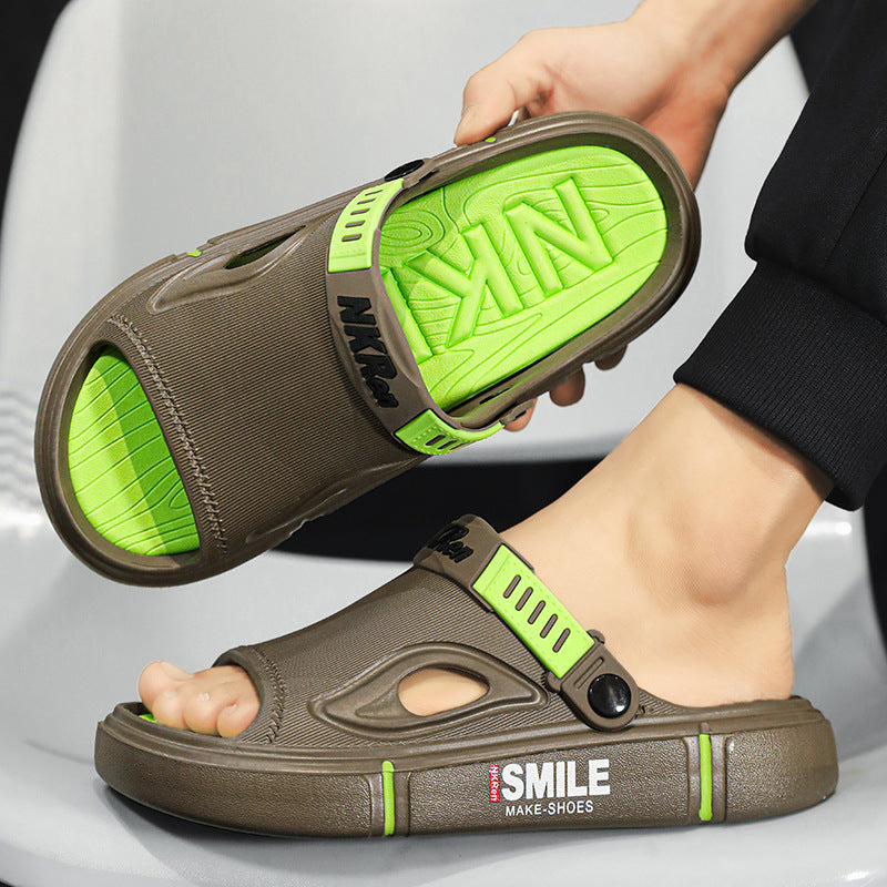 🌟 Sandalias deportivas para hombre, tallas 39–46 – antideslizantes, perfectas para la playa.
