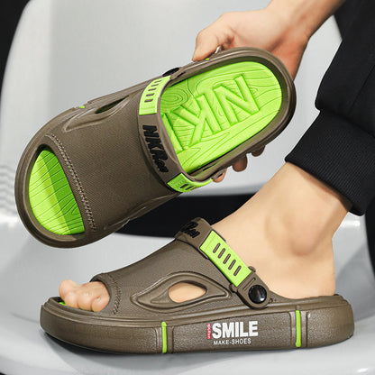 🌟 Sandalias deportivas para hombre, tallas 39–46 – antideslizantes, perfectas para la playa.