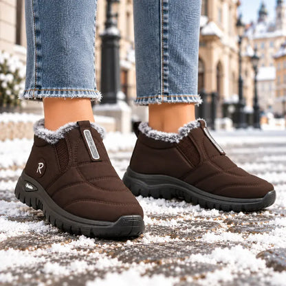 【36-43】Calzado de invierno unisex: deportivo, cálido, con aislamiento y forro grueso; ideal para estar en casa y para la nieve.