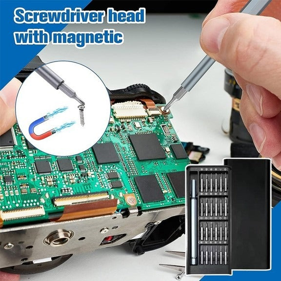 🧰 【24 en 1】Kit de Destornilladores Magnéticos de Precisión Professional 🛠️