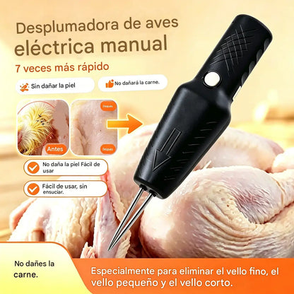 🐓🦆Desplumadora eléctrica portátil para pollos, patos, gansos y aves de corral