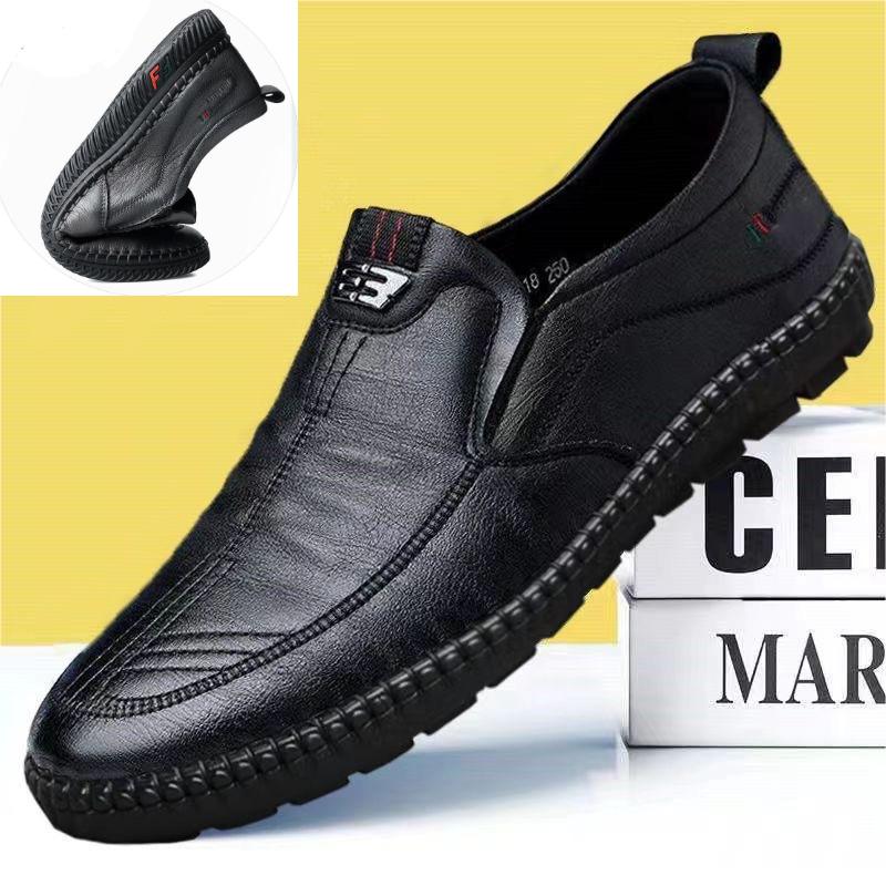 【39-44】Pantofi casual bărbătești din piele cu talpă moale, confort excelent