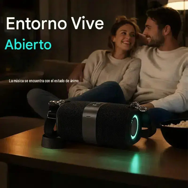 🥳 Oferta imperdible 2026 ❤️ Altavoz Bluetooth portátil con graves potentes