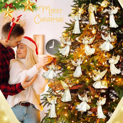 🎁【Kúp 1, získaj 1】【spolu 24 kusov】Vianočná drevená dekoračná súprava – tradičné ozdoby pre útulný domov