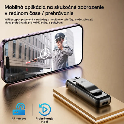 🔥【1 kus 23 €】⏳Kamera s vysokým rozlíšením, prenosný hrudný rekordér, profesionálna akčná kamera.