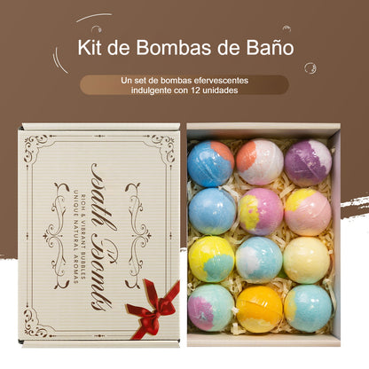 🔥🔥 12 Bombas de Baño Perfumadas (30 g/ud): eliminan eficazmente las células muertas, dejando la piel suave y nutrida.