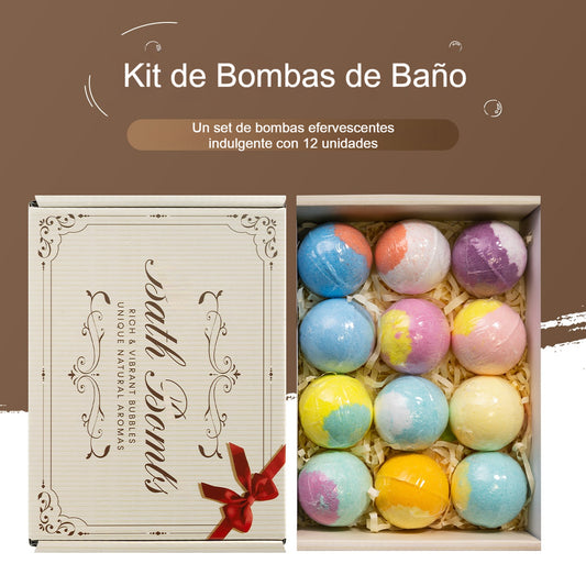 🔥🔥 12 Bombas de Baño Perfumadas (30 g/ud): eliminan eficazmente las células muertas, dejando la piel suave y nutrida.