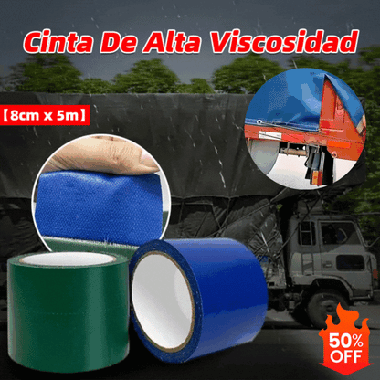 🔥【Compra 1 y llévate 1 gratis】Cinta de lona de alta viscosidad【8 cm x 5 m】💥Oferta por tiempo limitado