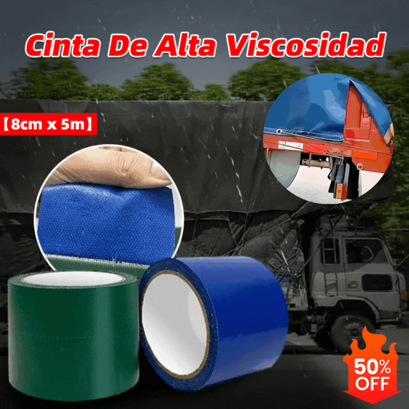 🔥【Kupi 1 i dobiješ 1 gratis】Traka za platno visoke viskoznosti【8 cm x 5 m】💥Ograničena vremenska ponuda