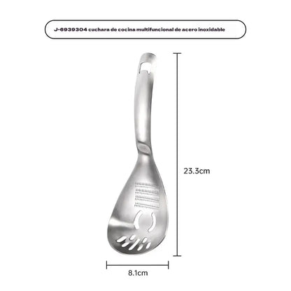 🔥50% de descuento🔥🥄Cuchara y colador multifuncional de acero inoxidable 304