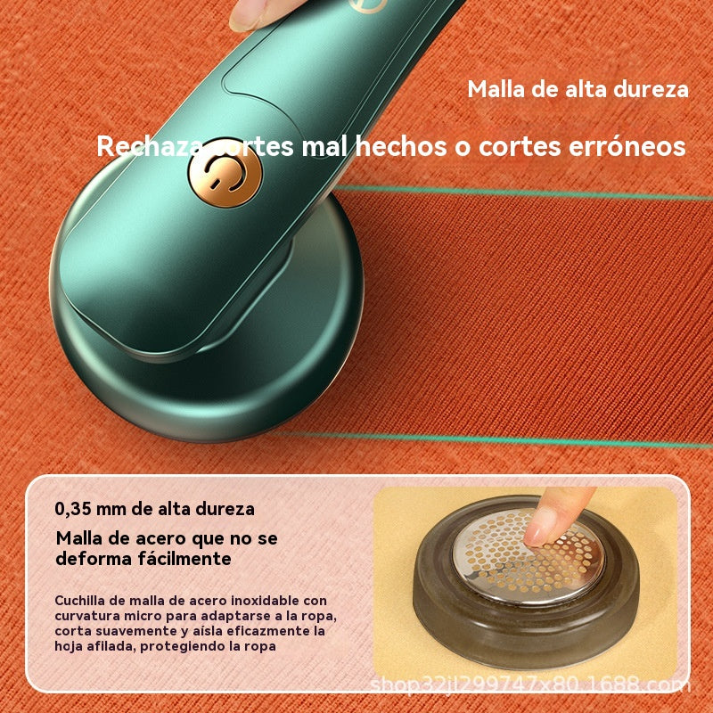 🔥【Top ventas de invierno】❄️👚 Quitapelusas eléctrico portátil multifuncional quitapelusas profesional para prendas de lana punto y algodón 👕🧥🧶