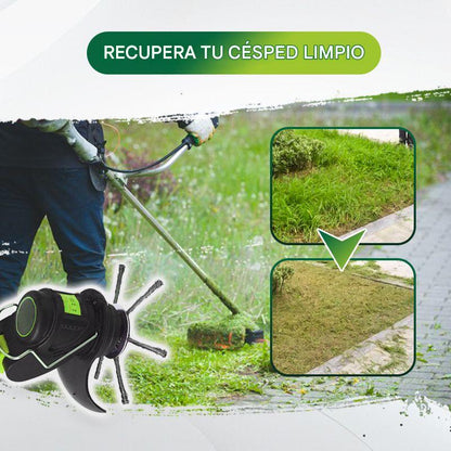 🔥✨【Compra 1 y llévate 1 gratis：2 piezas】🔥 Cabezal de corte reemplazable para cortacésped/desbrozadora - cabezal de corte de acero para cortar césped 🌿✂️⚙️