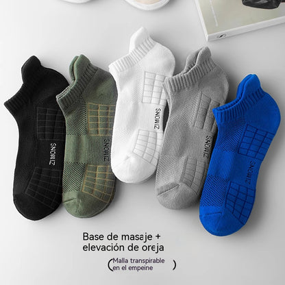 🧦 [Compra 5 pares y llévate otros 5 gratis] 🧦 Calcetines para hombre mejorados: transpirables, antibacterianos y resistentes al mal olor.