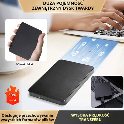 【Ostatni dzień 50% zniżki】Przenośny dysk twardy 20 TB -U
