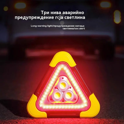 🔥Нов продукт 2026🔥 Соларен авариен триъгълник три в едно