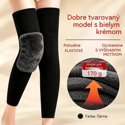 🦵 Hrejivé zimné návleky na kolená · Extra dlhý strih s mäkkou podšívkou · Zvýšená ochrana kolien a nôh!