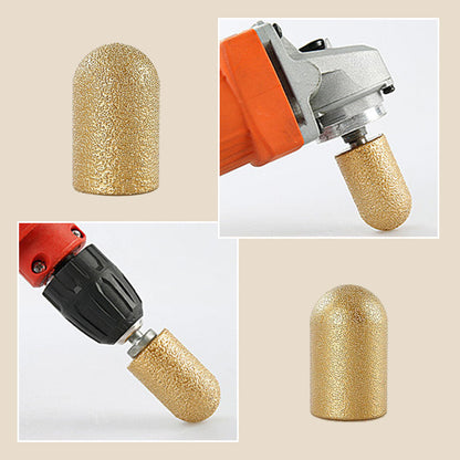 💥Oferta especial (4 PCS)💥Cabezal de pulido redondo soldado al vacío abrasivo
