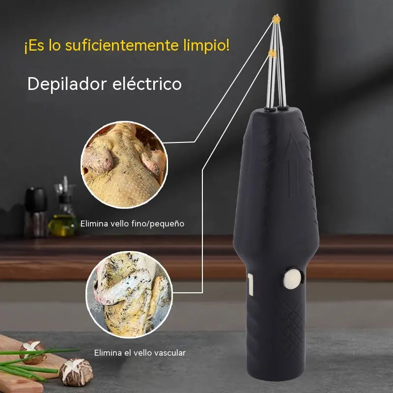 🐓🦆Desplumadora eléctrica portátil para pollos, patos, gansos y aves de corral