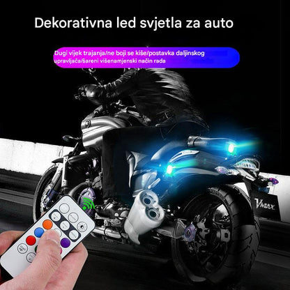 🛵LED ukrasna svjetla za automobile, ambijentalna rasvjeta, stroboskopska svjetla za upozorenje