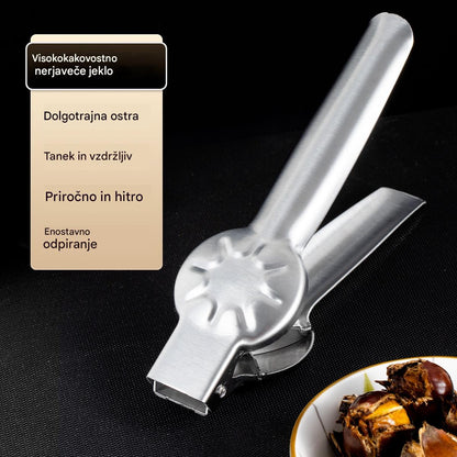 🌰【Kupite 1, dobite 1 gratis】Domači lupilec kostanja, odpre se z enim dotikom, ne bo poškodoval vaših rok!