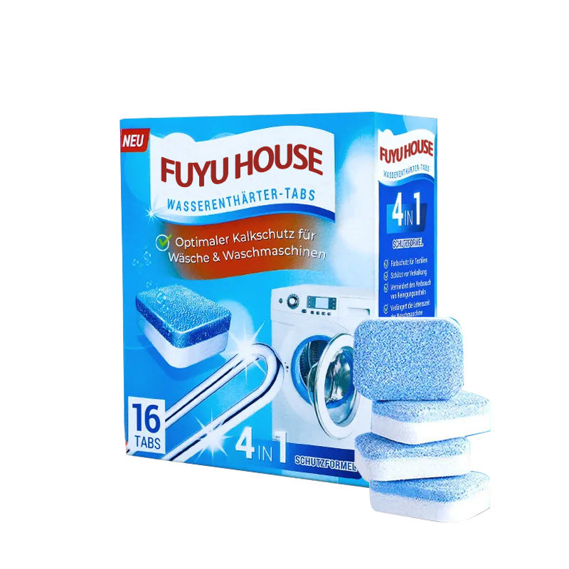 🛁💦【1 opakowanie, 16 tabletek】✨Musujące tabletki do pralki do dezynfekcji i usuwania plam