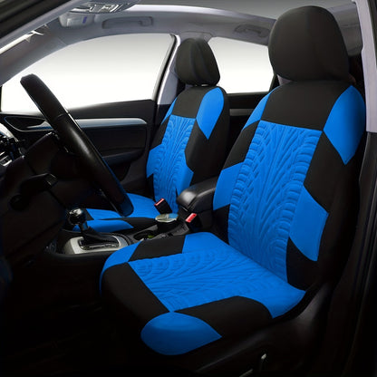 🚗🚗【50% de descuento 🔥】Juego de fundas universales para asientos de coche 2026 modernas, piel suave, 2 piezas ✅️ Pago contra reembolso