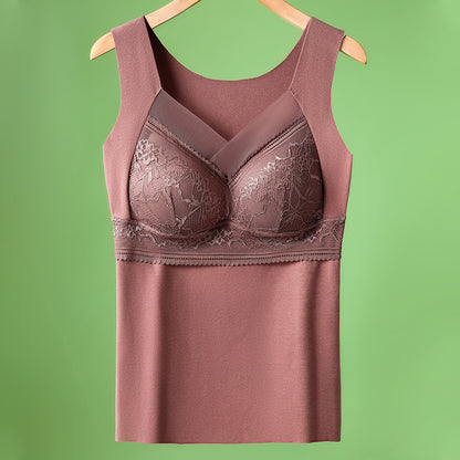 🔥Compra 1 y llévate 1 gratis❤️【L-4XL】Sujetador de encaje estilo camisola con un diseño de espalda exquisito; eleva y recoge eficazmente el busto para evitar la flacidez ✅【Recomendado por médicos】