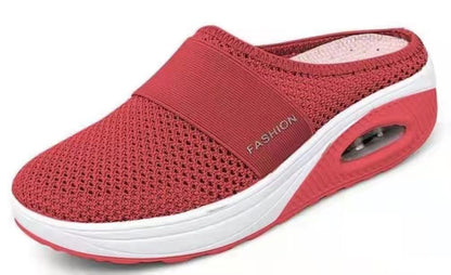 🔥【35-43】Sandalias de verano imprescindibles 2024 nuevas zapatillas de malla con cojín de aire para mujer 3703366