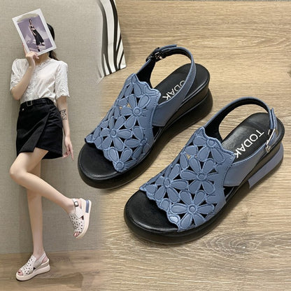 🔥👠【Letná móda】【35-40】Retro sandále s mäkkou podrážkou 3702250